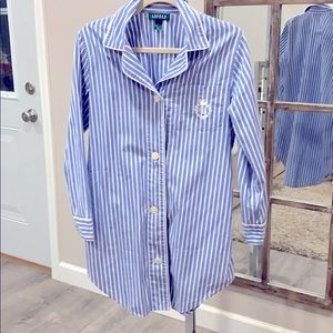 women's Ralph Lauren nightshirt size 4-6